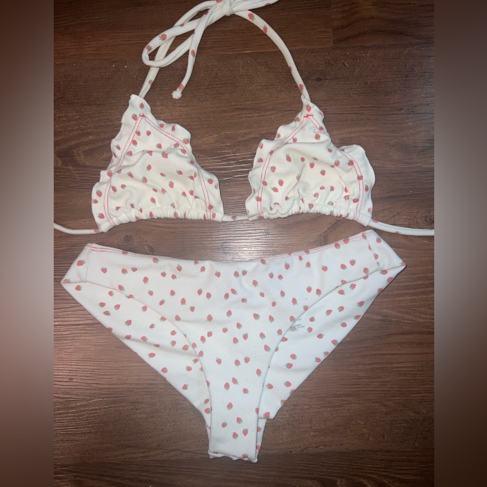 Frankie’s Bikini Strawberry Swim Suit